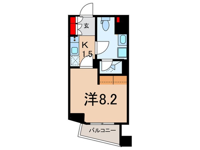 TRACK八丁堀の物件間取画像