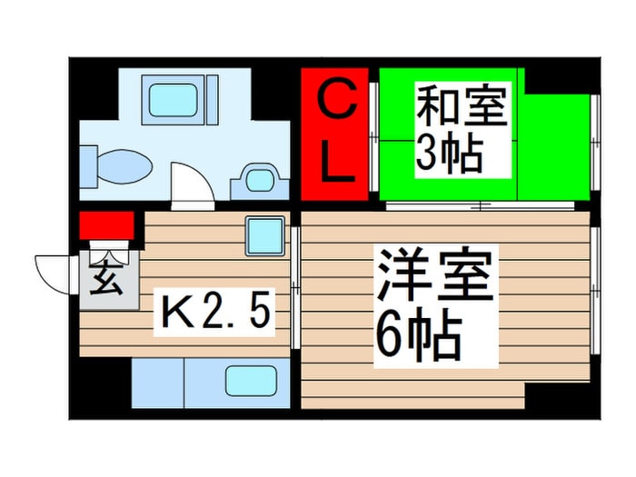 物件間取画像