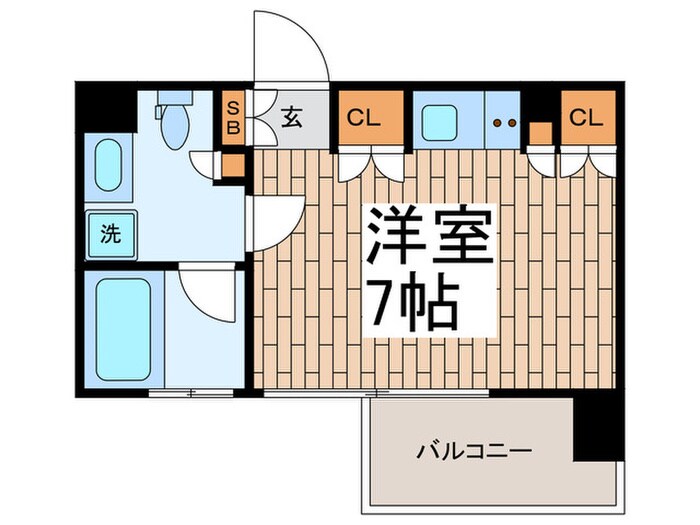 カスタリア戸越の物件間取画像