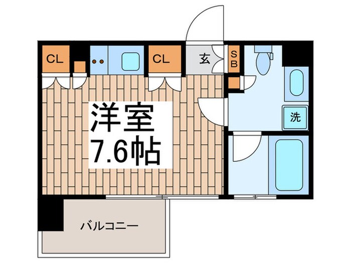 カスタリア戸越の物件間取画像