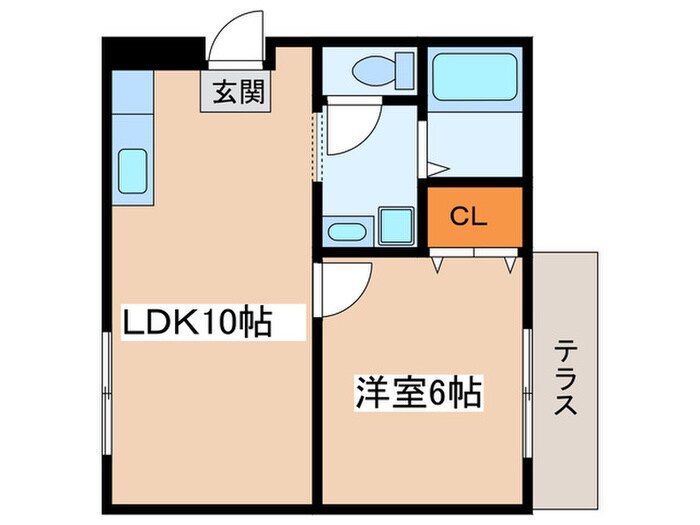 レバランス畑口の物件間取画像
