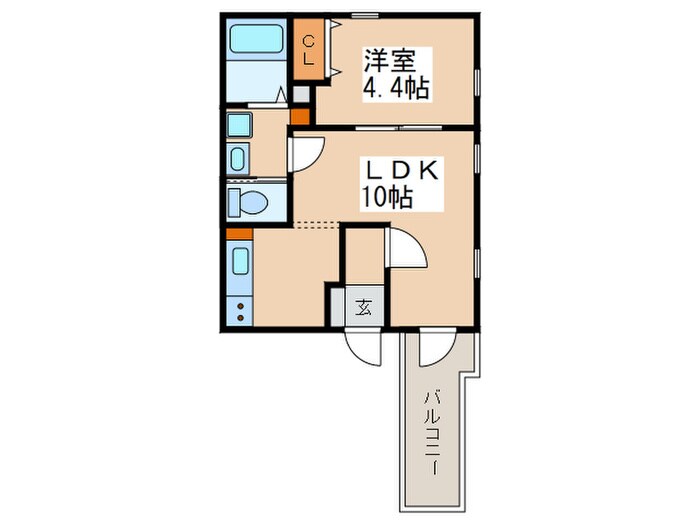 メゾン・ドゥ・レーヴの物件間取画像