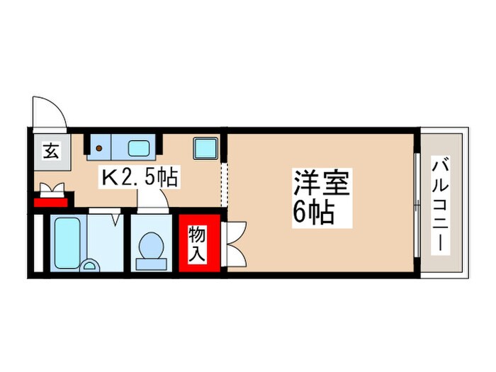 メゾン西立川の物件間取画像