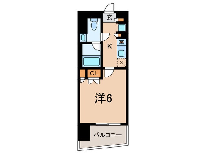 ルフォンプログレ品川大井の物件間取画像