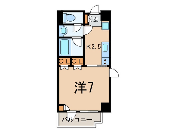 コンフォリア三田トロワの物件間取画像