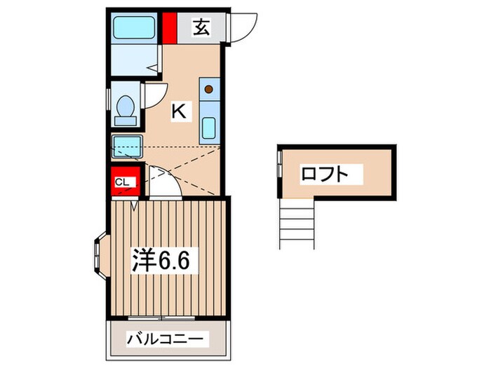 フォレストの物件間取画像