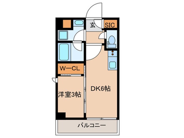 イプセ神楽坂の物件間取画像