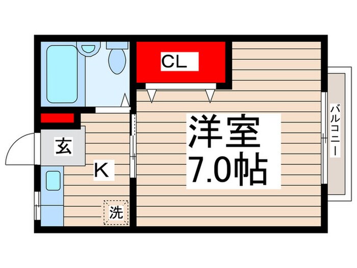 ミントハウス１０の物件間取画像