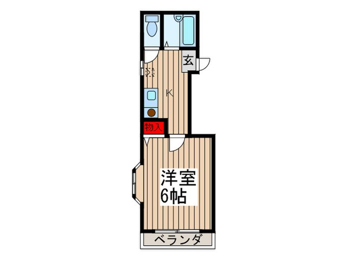 リヴェール川越の物件間取画像