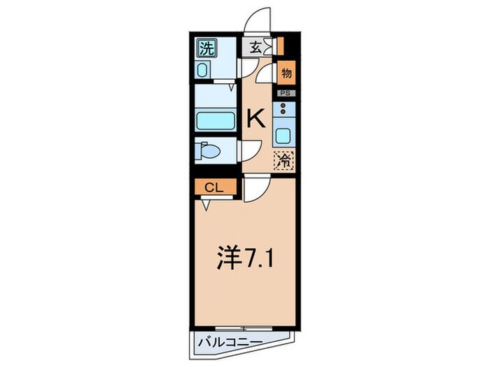 クレヴィスタ大塚の物件間取画像