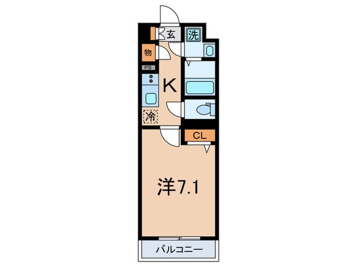 クレヴィスタ大塚の物件間取画像