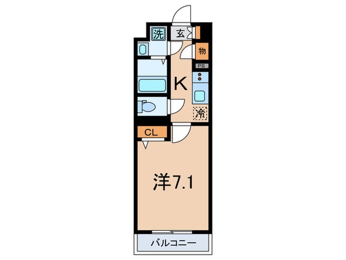 クレヴィスタ大塚の物件間取画像