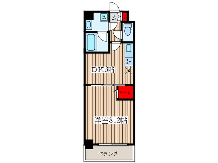 サニーデKの物件間取画像