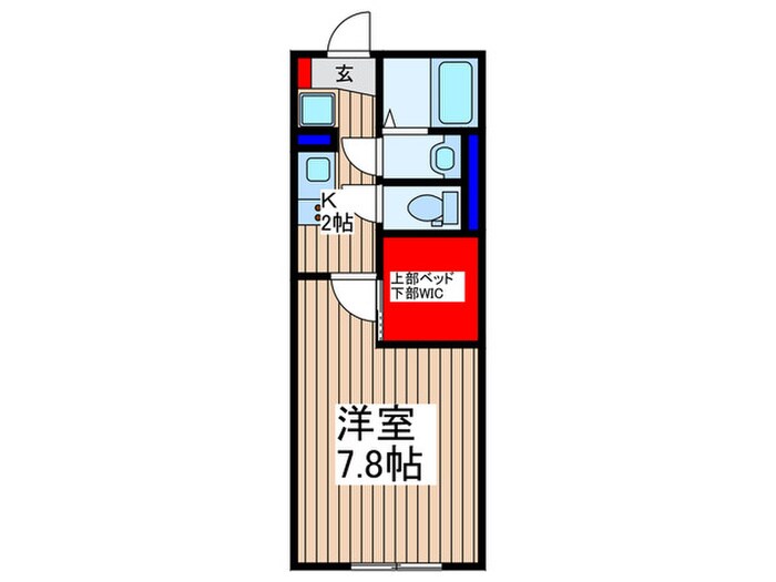 スフィーダ本川越の物件間取画像