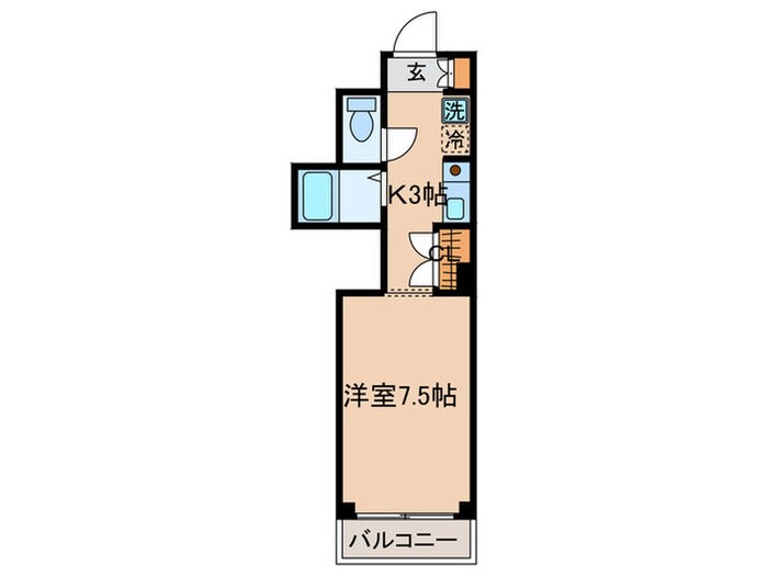 ｉｎ　Ｃｕｂｅの物件間取画像