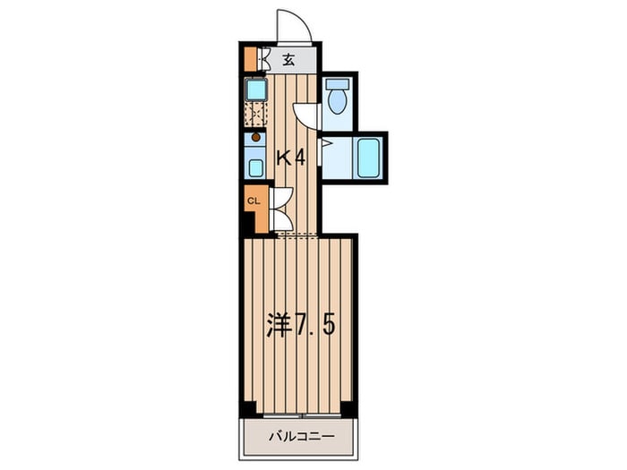 ｉｎ　Ｃｕｂｅの物件間取画像