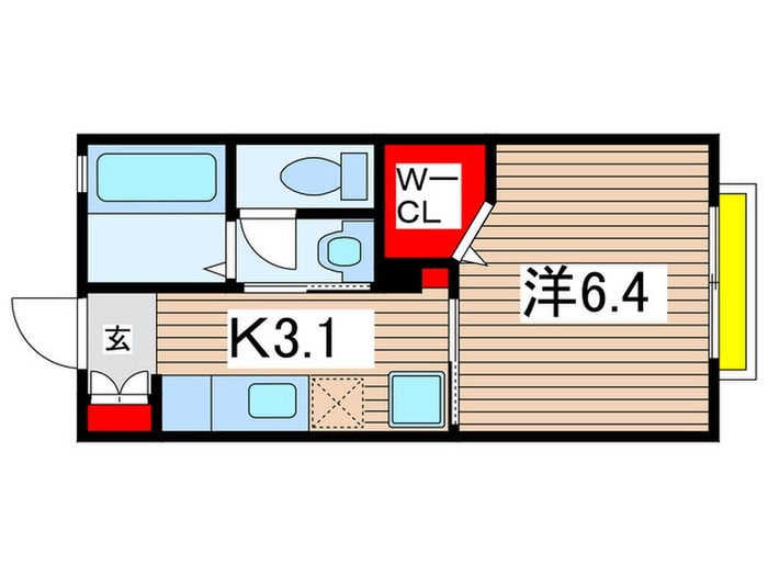 アルファ・クレスの物件間取画像