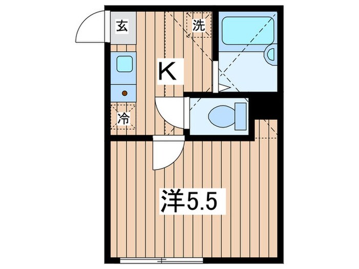アベニーハウスの物件間取画像