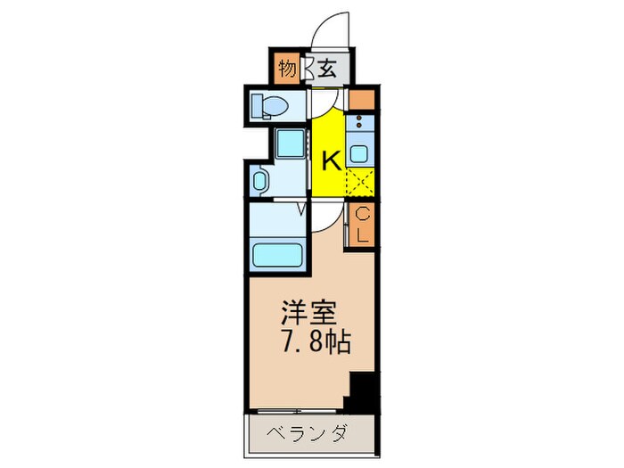 ジニア深川住吉の物件間取画像