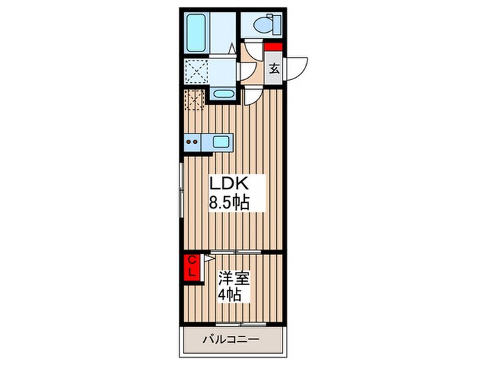 グラネットの物件間取画像