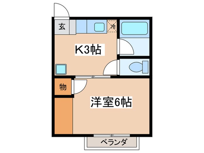 物件間取画像