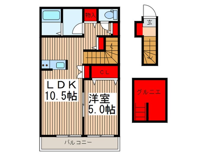 グレーシアの物件間取画像