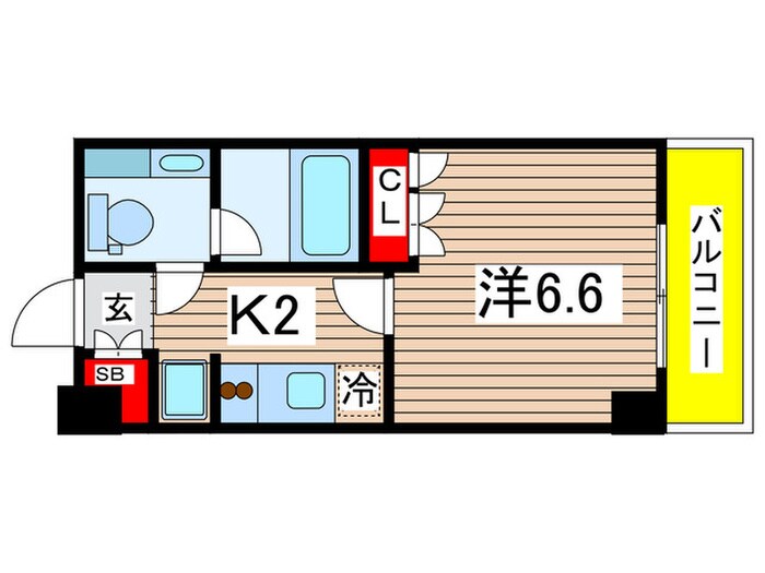 エコロジ－木場レジデンスの物件間取画像