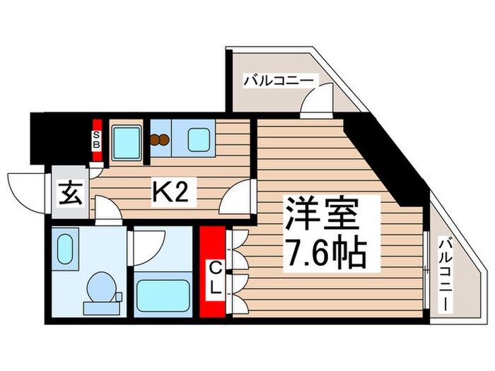 エコロジ－木場レジデンスの物件間取画像