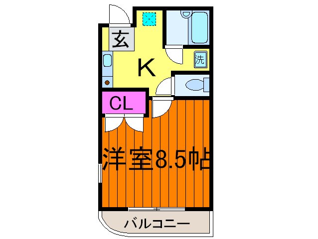 リヴィエ－ル千川の物件間取画像