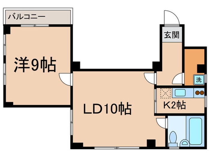 ハイツ正山の物件間取画像