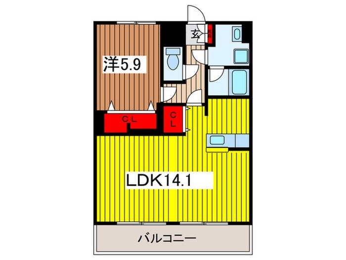 パミール大成の物件間取画像