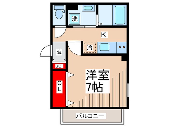 ポンピエール板橋本町の物件間取画像
