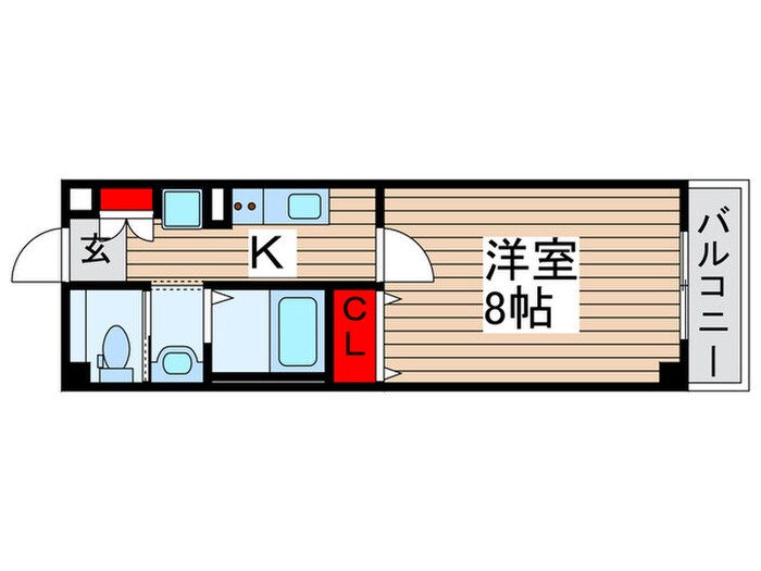 YASUIビル第１３の物件間取画像