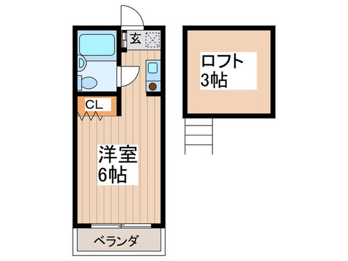 ジョイハイツの物件間取画像