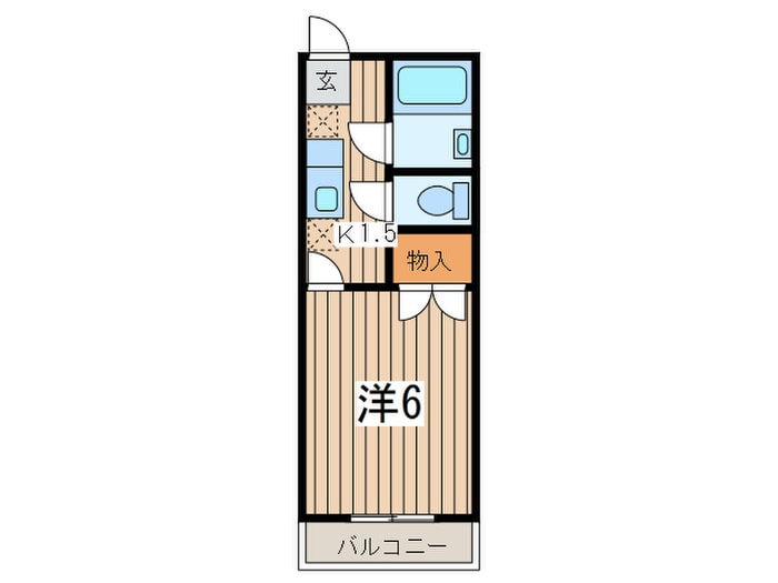 ジュネス・コト－の物件間取画像