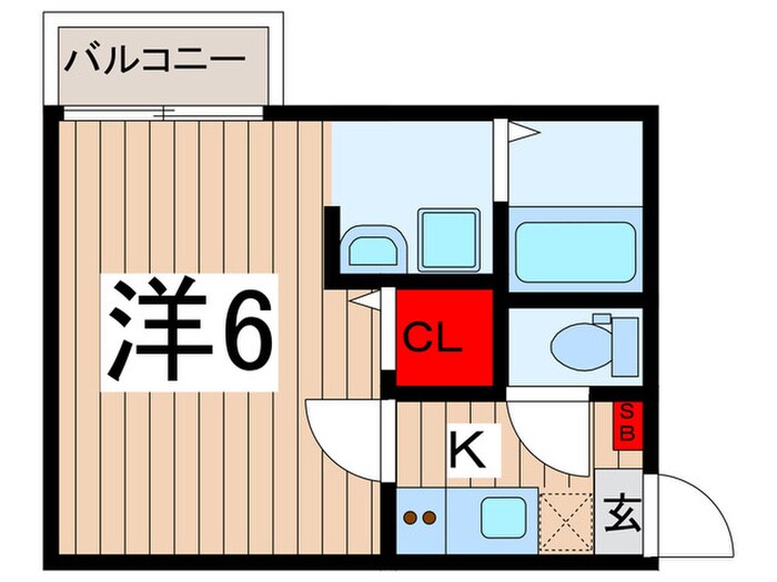 メゾン・ド・リオンの物件間取画像