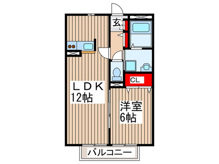 アゼリアの物件間取画像