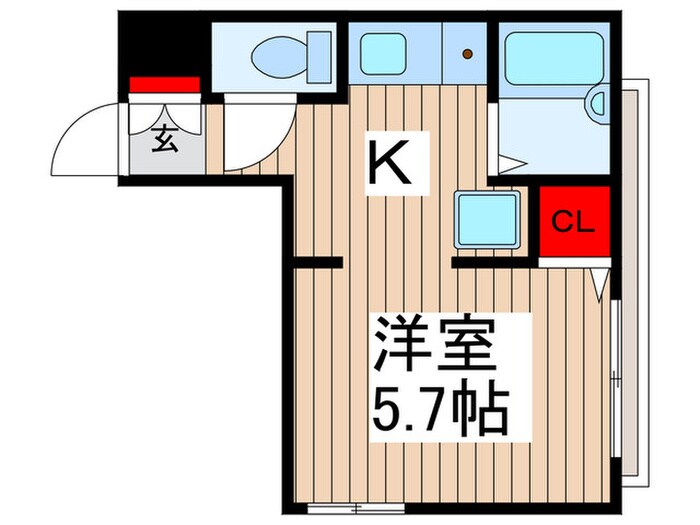 石井第２ビルの物件間取画像