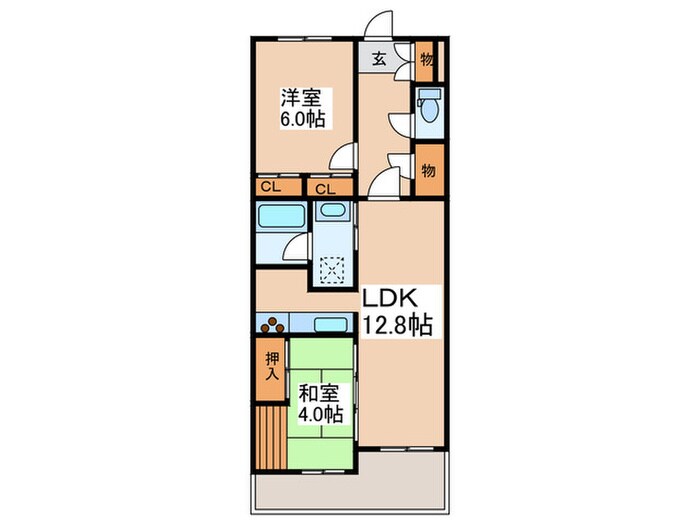 ＭＣＲＯＳＳの物件間取画像