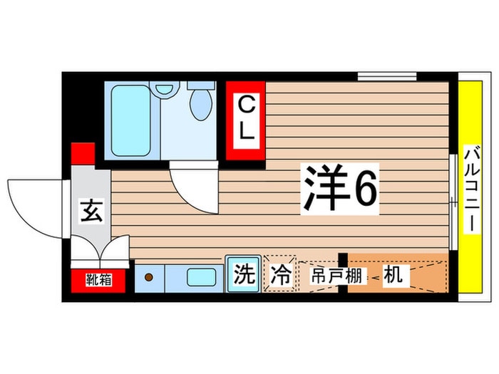 A.P.COURT稲田堤の物件間取画像