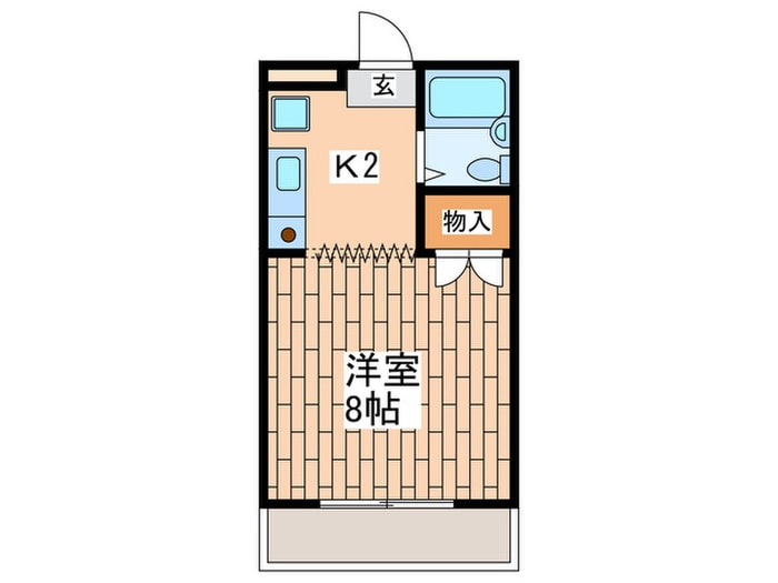 アヴニ－ル鵠沼の物件間取画像