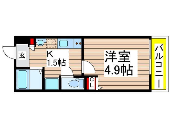 ＭＥＬＤＩＡ新検見川Ⅲの物件間取画像