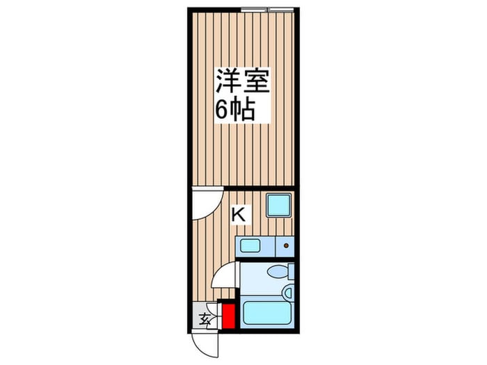 すみれハイツの物件間取画像