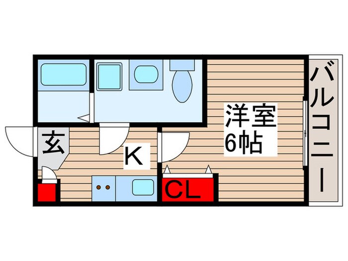 モダンオーク北柏の物件間取画像