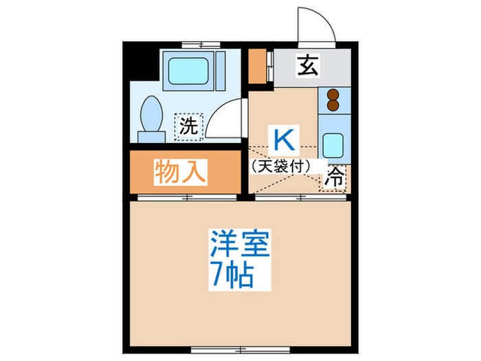 物件間取画像
