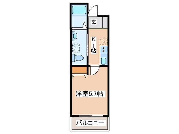 パークサイド平塚の物件間取画像