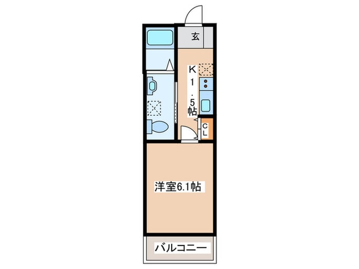 パークサイド平塚の物件間取画像