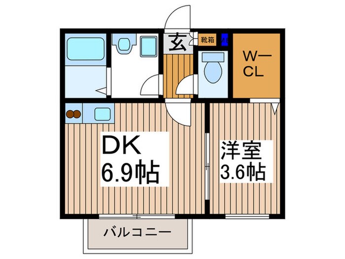 ﾘｰﾌの物件間取画像