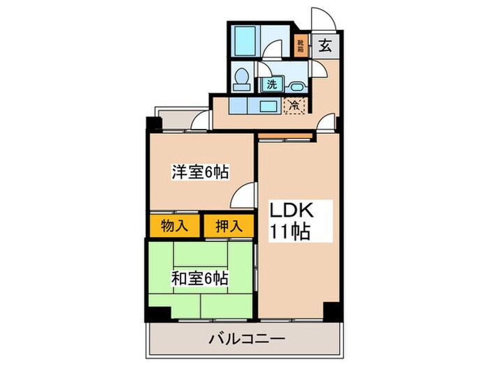 物件間取画像