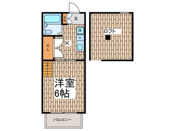 アトム山王の物件間取画像